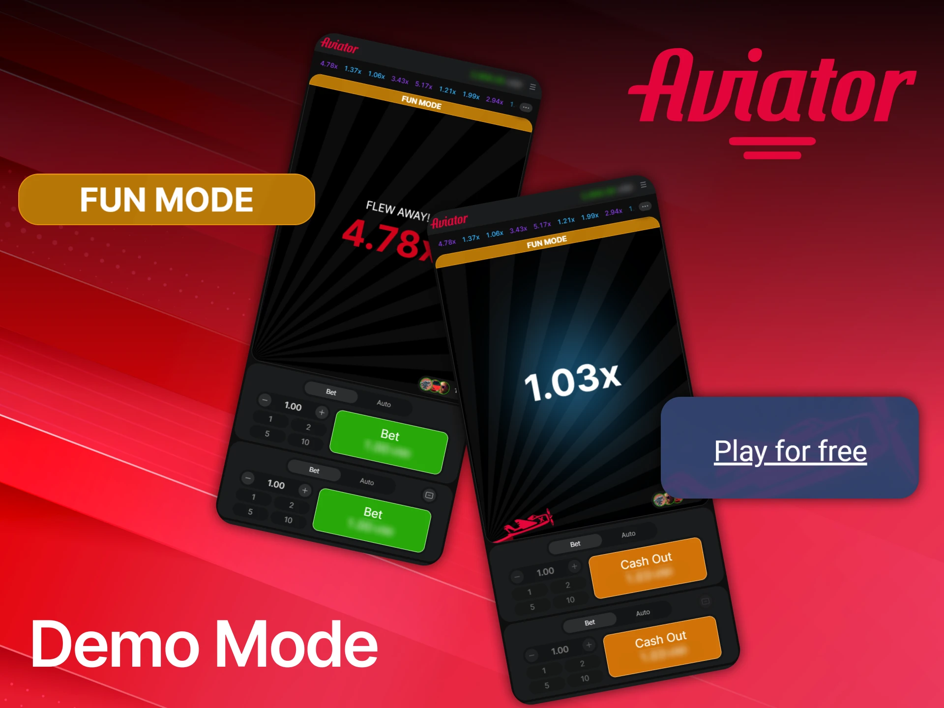 Try demo mode to practice strategies before playing the real Aviator game in Zambia.