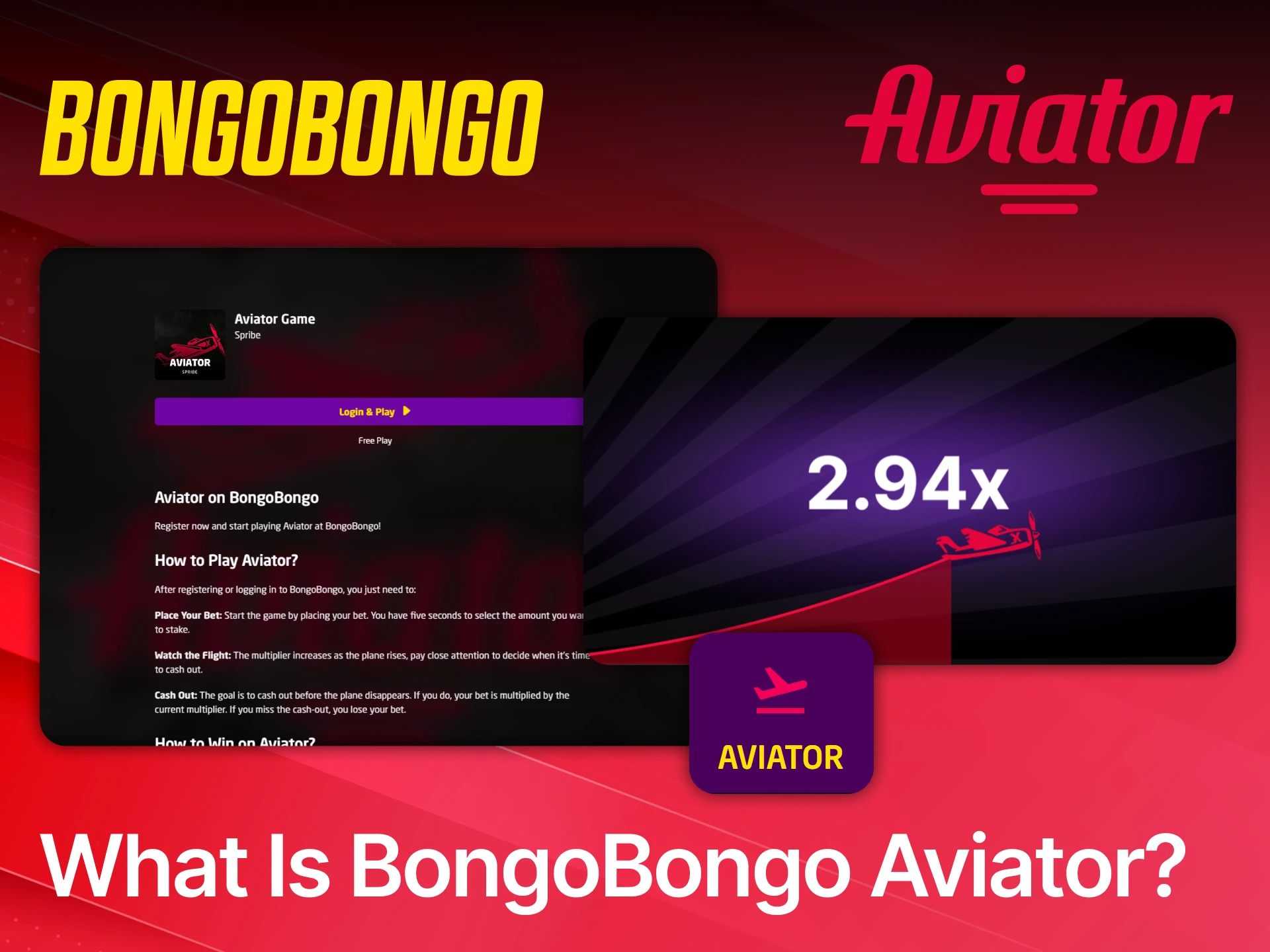 Understand what the Aviator game is by launching it on the BongoBongo platform.