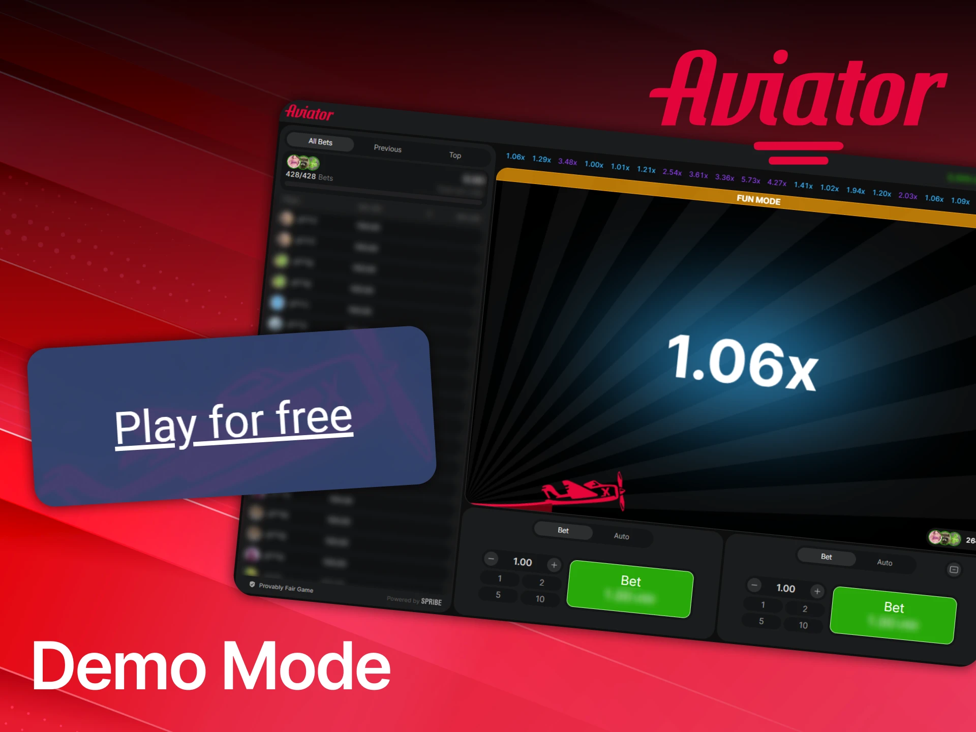 Test winning strategies risk-free using the demo mode of Aviator.