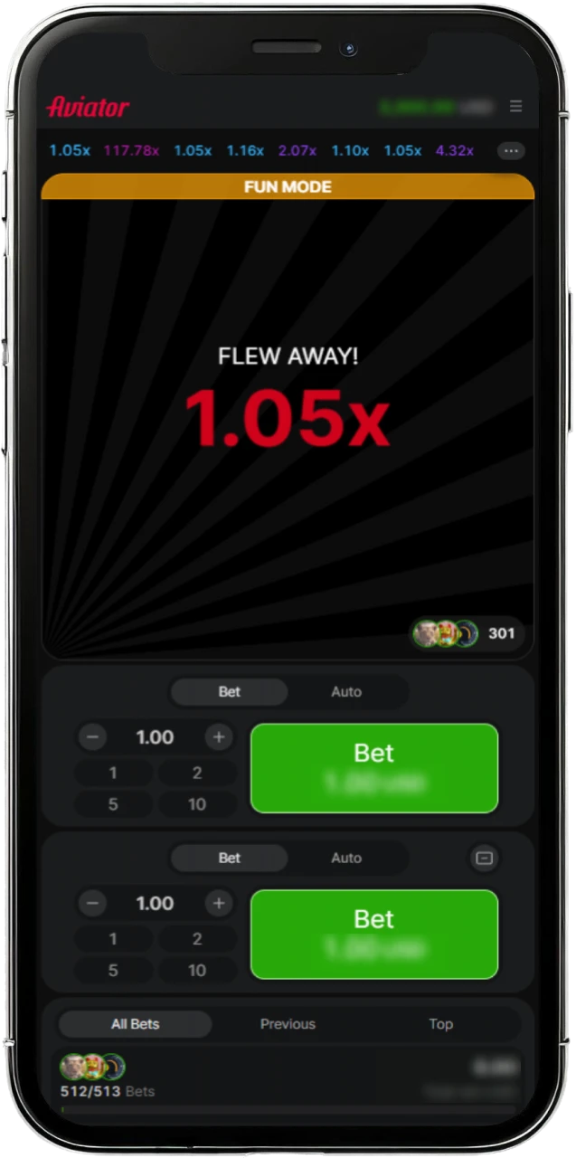 Once the flight ends, place a new bet to continue playing Aviator in Zambia.