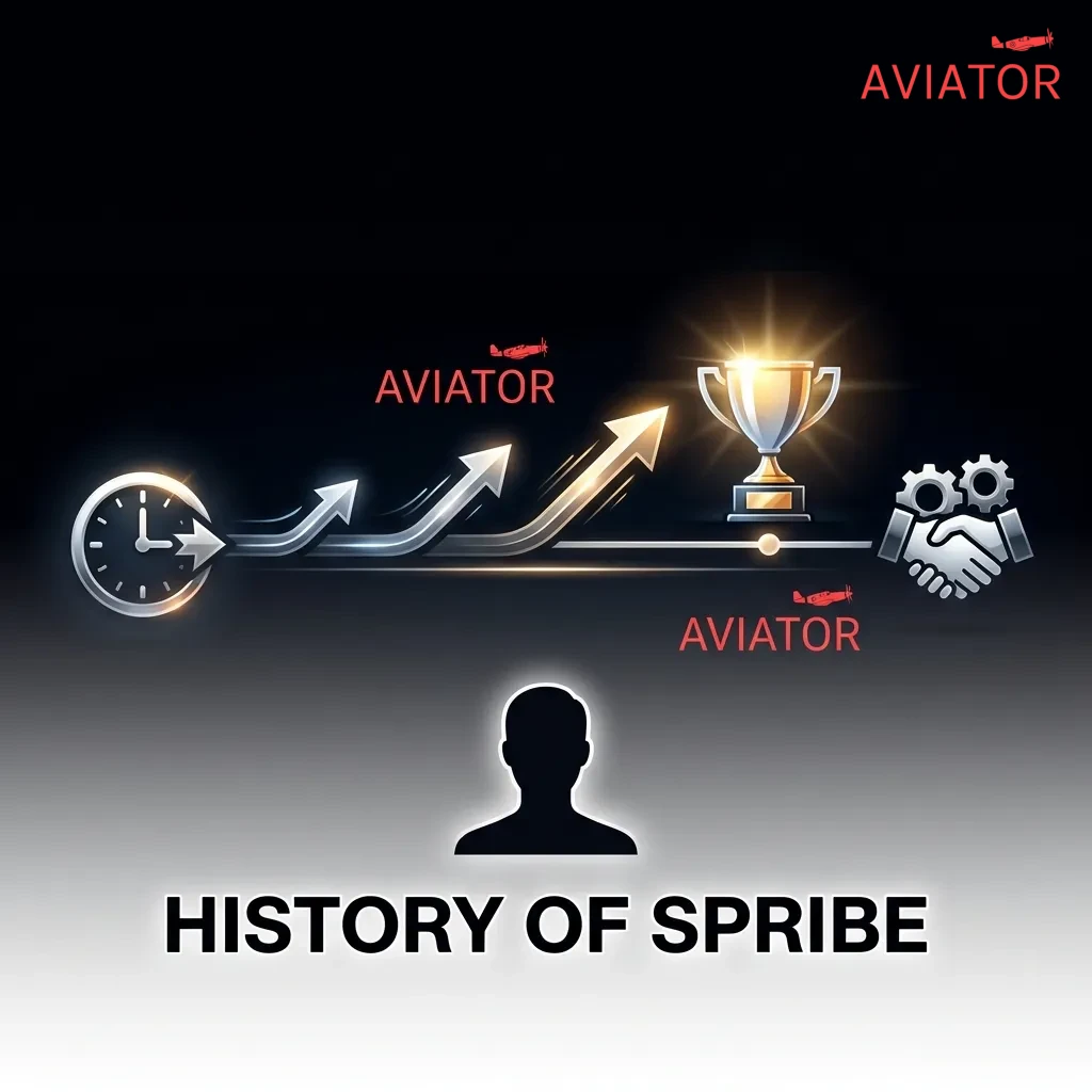 Timeline showing Spribe's evolution from 2018 launch to global gaming provider with Aviator and mobile-first turbo games