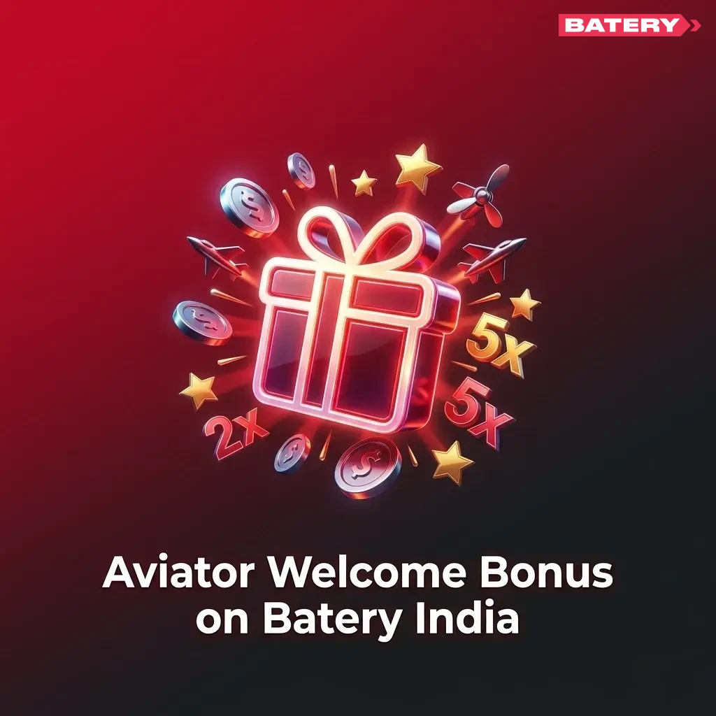 Batery India Aviator welcome bonus up to ₹1,50,000 plus 430 free spins across first five deposits