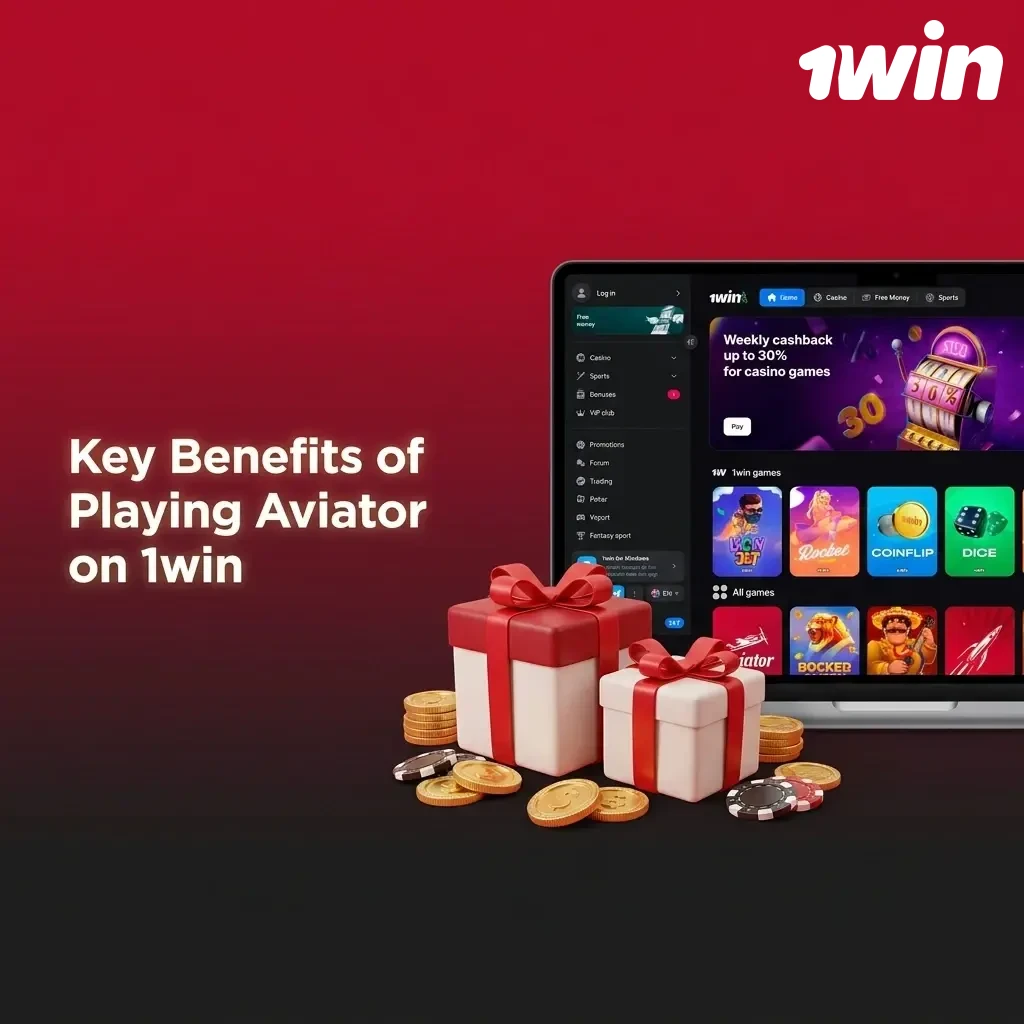 Key benefits of playing Aviator on 1win India: 97% RTP, UPI deposits, auto cashout, live stats & chat support