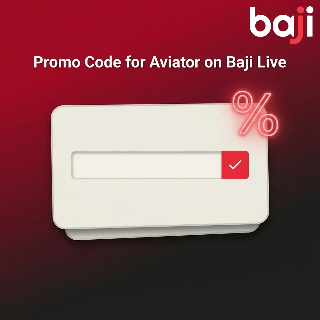 Baji Live promo code BAJIAVR entry field for Aviator bonus activation during registration