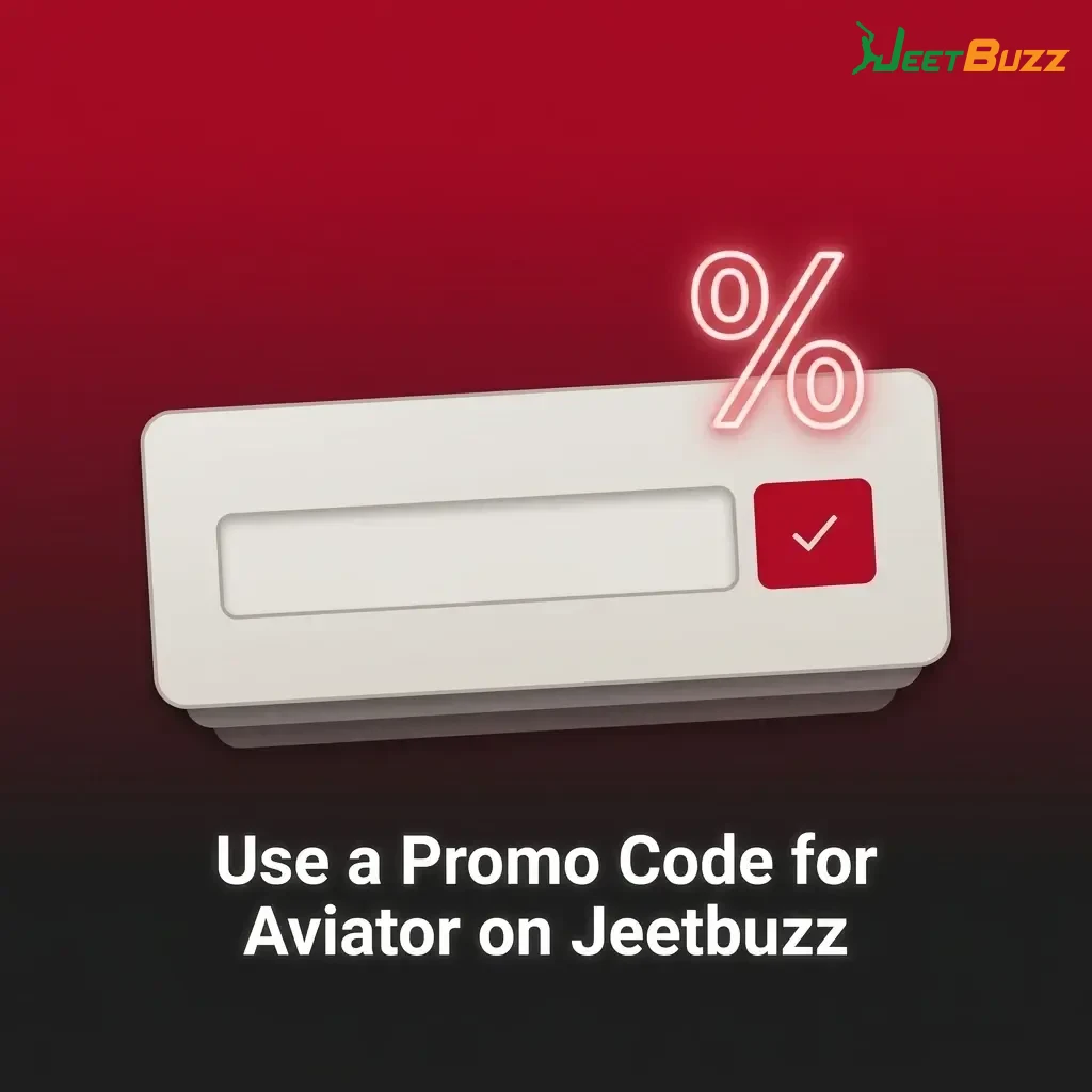Jeetbuzz app promo code field for Aviator game during registration or profile settings to activate bonus offer