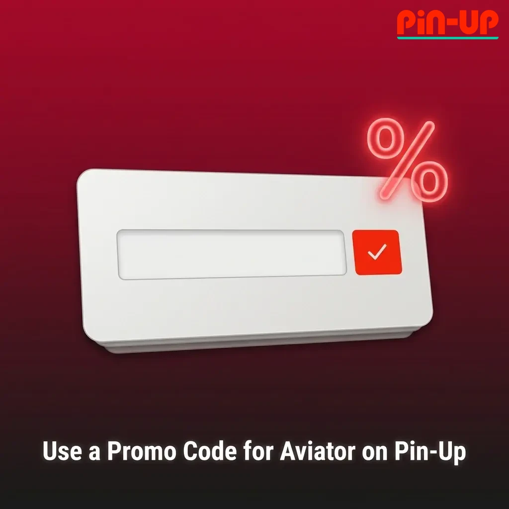 Pin-Up Aviator promo code PINBONUS entry field during registration to activate extra bonus on account