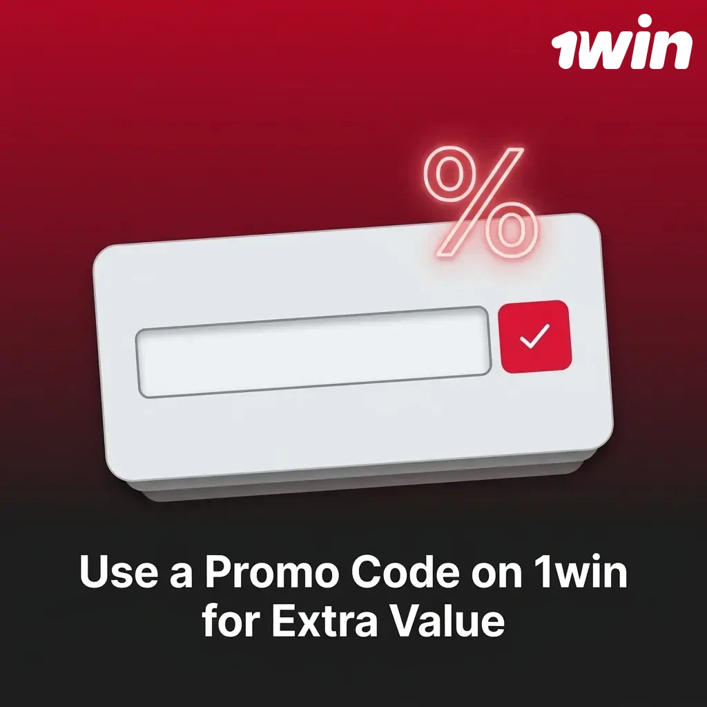 Enter promo code 1WINBONUS during 1win registration to unlock extra bonus value on your first deposit