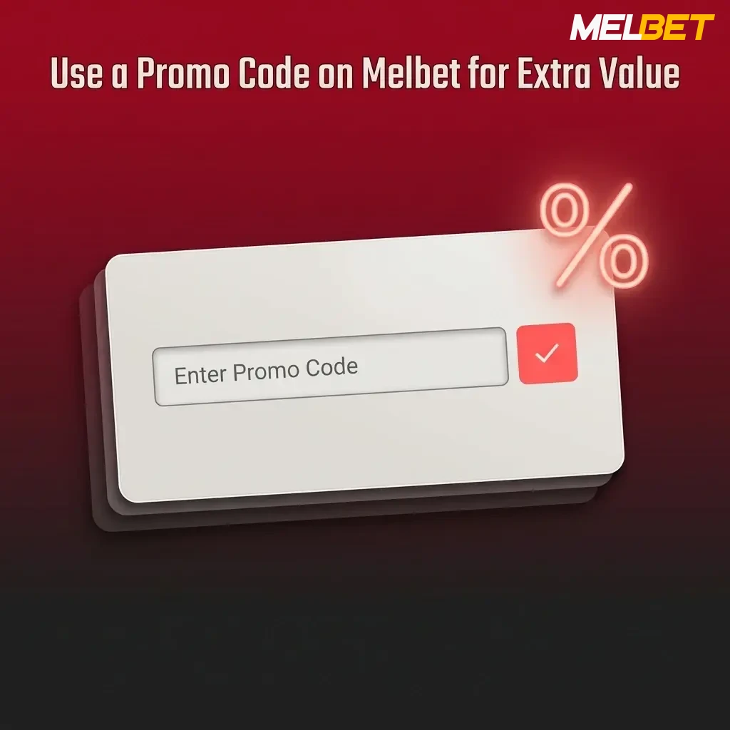 Melbet registration form highlighting promo code field MBIND for welcome bonus and reload offers for existing players